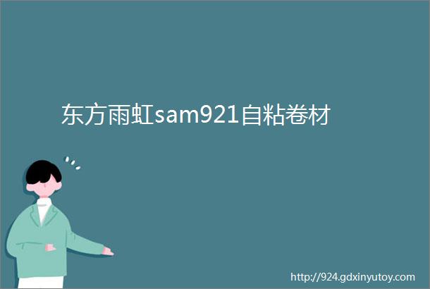 东方雨虹sam921自粘卷材